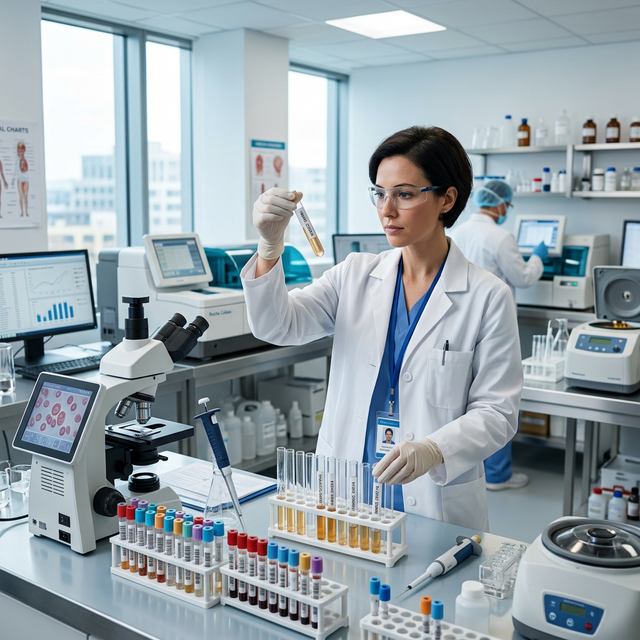 Modernes Labor und Diagnostik