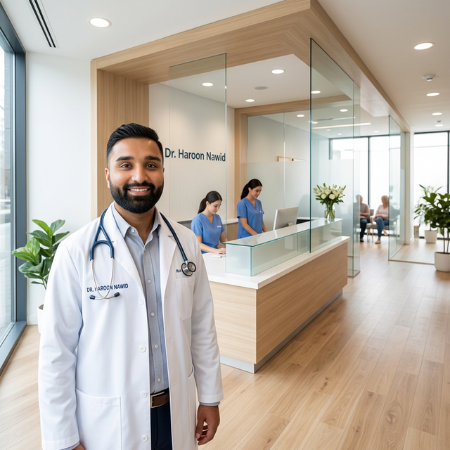 Vertrauensvoller Arzt